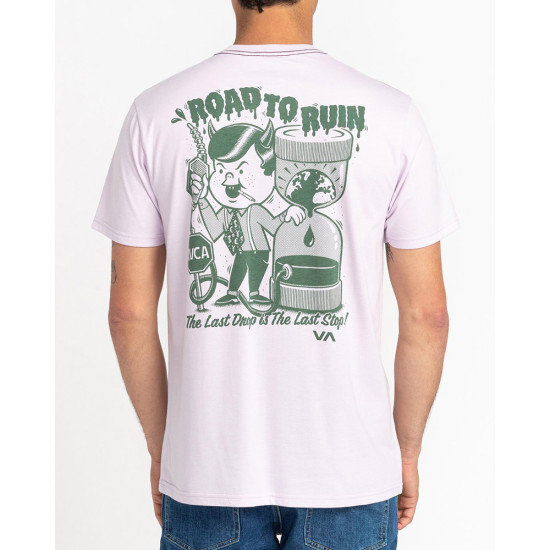 RVCA Ανδρική κοντομάνικη μπλούζα Martin Ander Road To Ruin - T-Shirt For Men